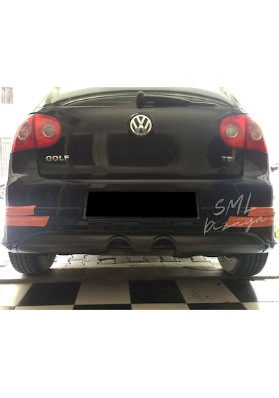 Volkswagen Golf 5 R32 Arka Ek Plastik Difüzör