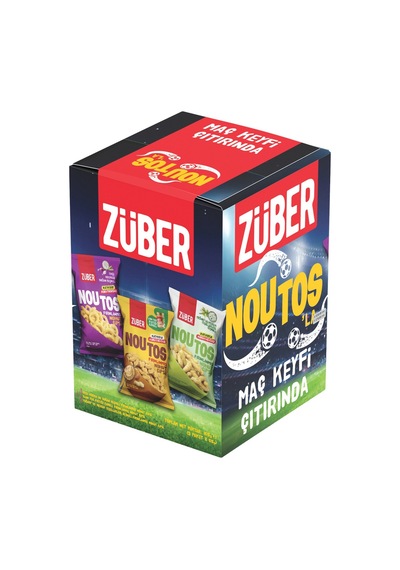 Züber Noutos Maç Keyfi Kutusu 3 X 55 G - 4 Adet Tarı