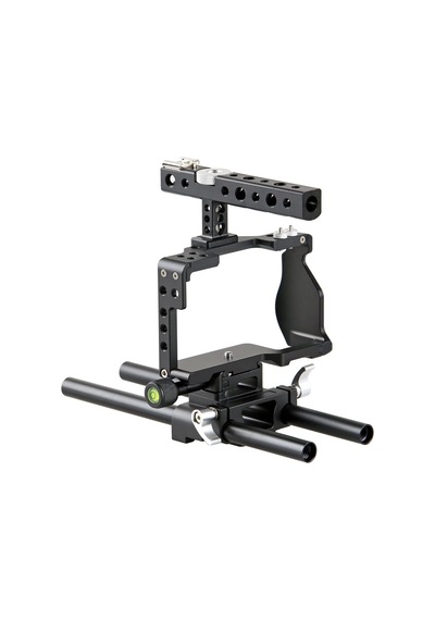 C6 Kamera Cage Sony Alpha A6000 İçin, A6300 Ve A6500