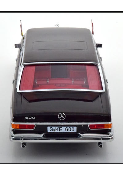 Kk Scale 1:18 Mercedes Benz 600 W100 Pullman Siyah Model Araba