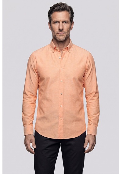 Bisse Regular Fit Cepsiz Orange Uzun Paşa Yaka Gömlek Gmoks261001 D22 Turuncu Bisse Regular Fit Cepsiz Orange Uzun Paşa Yaka Gömlek Gmoks261001 D22 Turuncu