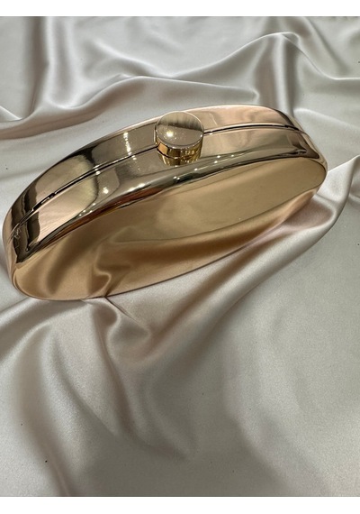 Öznora Drop Model Gold Abiye Çanta Std