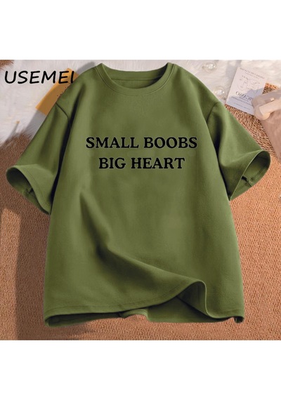 Flood Of Style Küçük Göğüsler Büyük Kalp T-shirt Komik Söyleyerek Tshirt Yetişkin Mizah Şakalar Kısa Kollu P Yeşil Flood Of Style Küçük Göğüsler Büyük Kalp T-shirt Komik Söyleyerek Tshirt Yetişkin Mizah Şakalar Kısa Kollu P Yeşil