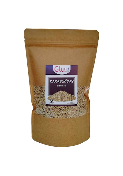 Gluno Glutensiz Çiğ Karabuğday 500 G