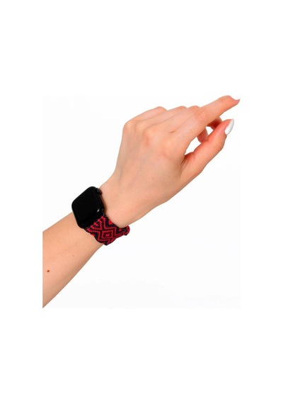 Hippi Natural Gümüş Örgü Apple Uyumlu Watch  Kordonu 42-44-45-49 Mm