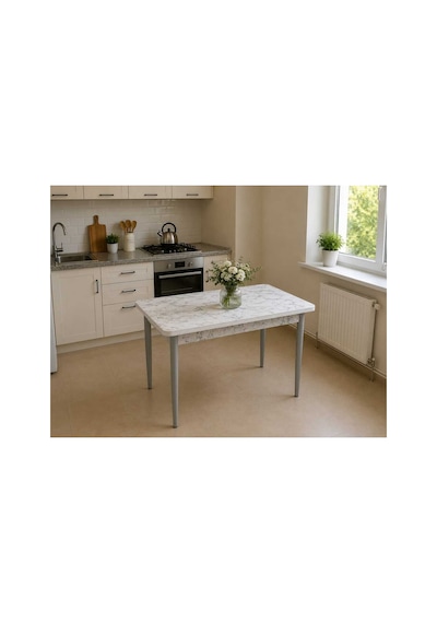 Tool Aksesuar T-6015 Carara 70x120 Mdf Teddy Antrasit Sandalye 4 Kişik Mutfak Masası Takımı Tool Aksesuar T-6015 Carara 70x120 Mdf Teddy Antrasit Sandalye 4 Kişik Mutfak Masası Takımı