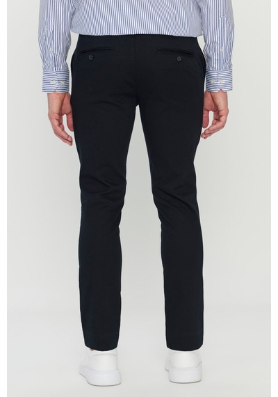 AC&Co / Altınyıldız Classics Erkek Sıyah Pamuklu Slim Fit Dar Kesim Armürlü Yan Cepli Esnek Casual Pantolon Siyah AC&Co / Altınyıldız Classics Erkek Sıyah Pamuklu Slim Fit Dar Kesim Armürlü Yan Cepli Esnek Casual Pantolon Siyah