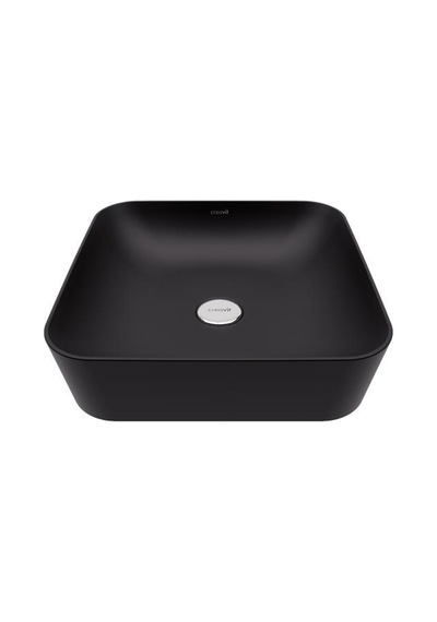CREAVİT UL040 Tezgah Üstü 40 cm Siyah Mat Ultra Çanak Lavabo