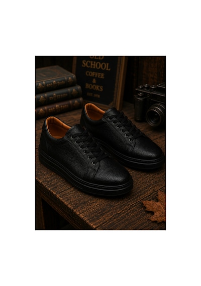 Genel Markalar Erkek Fermuarlı Casual Sneaker Suni Deri Günlük Spor Ayakkabı Old School Tasarım Siyah / Taba 40-44 Siyah Genel Markalar Erkek Fermuarlı Casual Sneaker Suni Deri Günlük Spor Ayakkabı Old School Tasarım Siyah / Taba 40-44 Siyah
