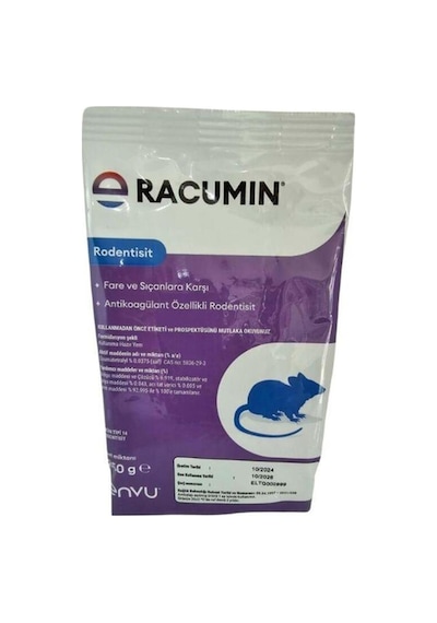 Racumin Fare Ve Sıçanlara Karşı Etkili Buğday 250 G