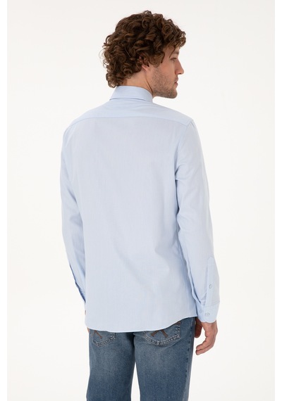 U.s. Polo Assn. Erkek Açık Mavi Gömlek Basic 50307673-vr003 Acık Mavı U.s. Polo Assn. Erkek Açık Mavi Gömlek Basic 50307673-vr003 Acık Mavı