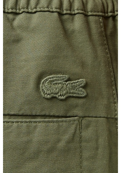 Lacoste Men's Relaxed Fit Bermuda Shorts Khaki Erkek Rahat Kesim Bermuda Şort Haki