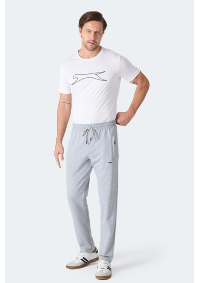 Slazenger Imprınt I Erkek Gri Eşofman Altı Gri
