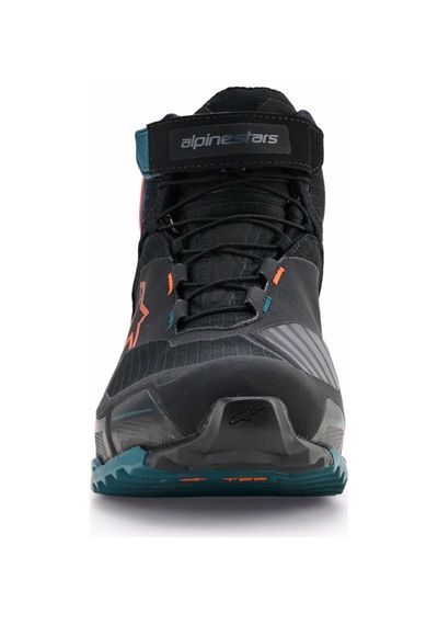 Alpinestars Cr-x Drystar Korumalı Motosiklet Botu Siyah Mavi Oranj