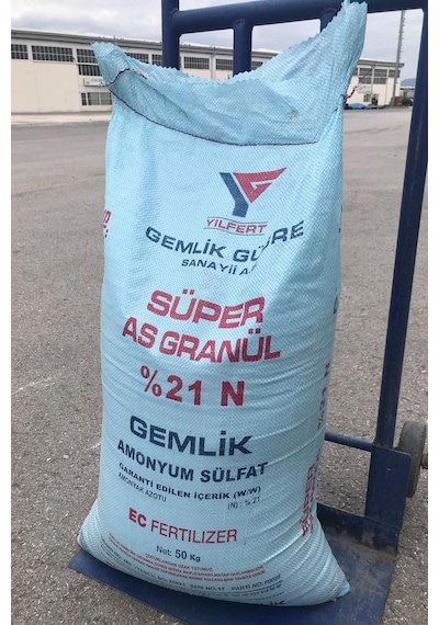 Çim Gübresi A.Sülfat Gübre Süper As %21 Azot Gübresi - 5 KG