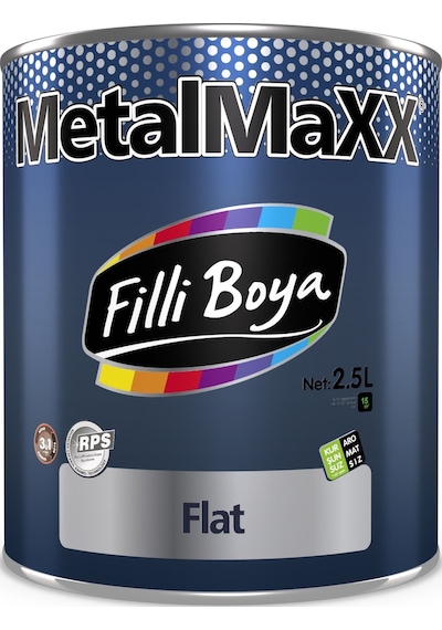 Filli Boya Metalmaxx Flat Antipaslı Sentetik Yağlı Boya 2,5 Lt