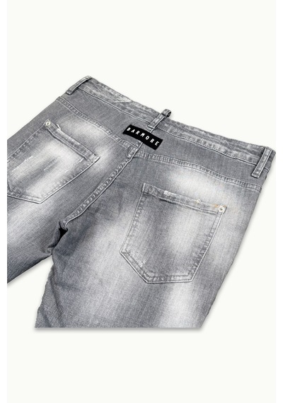 Barmore Holy Moly Grey Wash Jean Gri