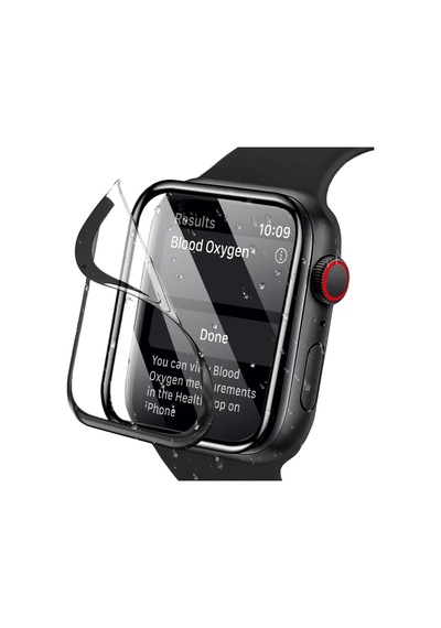 Piili Apple Watch Uyumlu 45mm Seramik Ekran Koruyucu Şeffaf