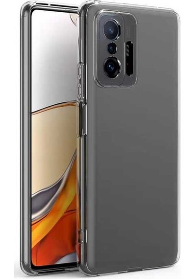 Adige Xiaomi Mi 11t Pro Kılıf Kamera Korumalı Süper Silikon