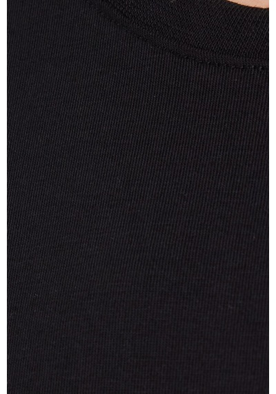 Tudors Kadın Slim Fit Dar Kesim %100 Pamuk Yumuşak Dokulu Siyah Bisiklet Yaka Tişört-37838 Siyah Tudors Kadın Slim Fit Dar Kesim %100 Pamuk Yumuşak Dokulu Siyah Bisiklet Yaka Tişört-37838 Siyah