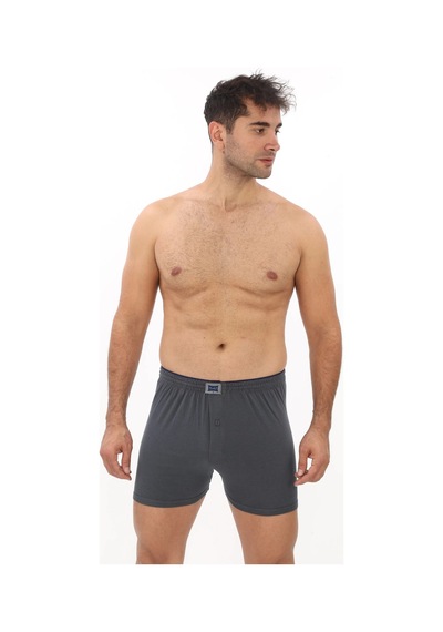 Tutku 6'lı Erkek Penye Havlu Bel Boxer Karışık Renk Çok Renkli