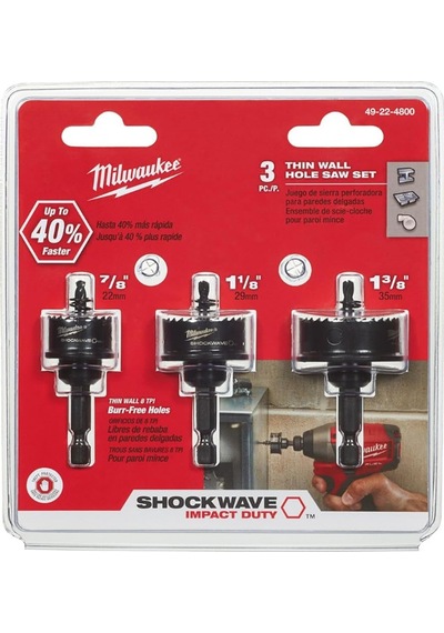 Milwaukee Panç İmpact Seri 3 Lü Set 49224800