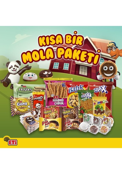 Eti Kısa Bir Mola Paketi 24'lü