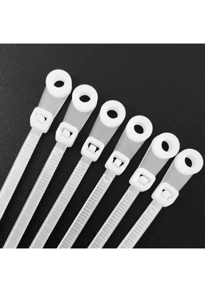 Powermaster Pm-26329 Beyaz Delikli Kablo Bağı 2.5x100mm 1 ADET