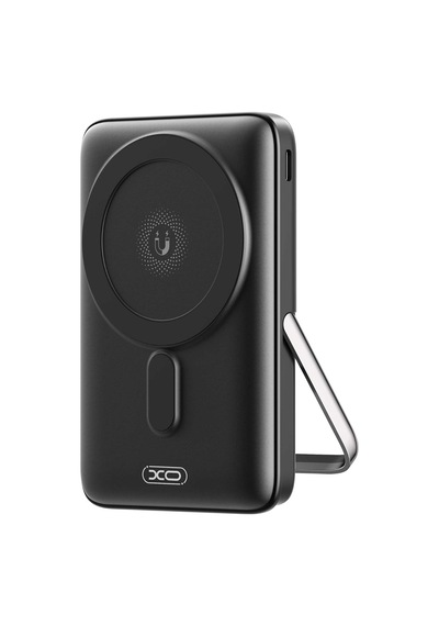 Lexroo Xo Manyetik Güç Bankası 30 W Hızlı Şarj Protokolünü Destekler 10000 Mah Siyah