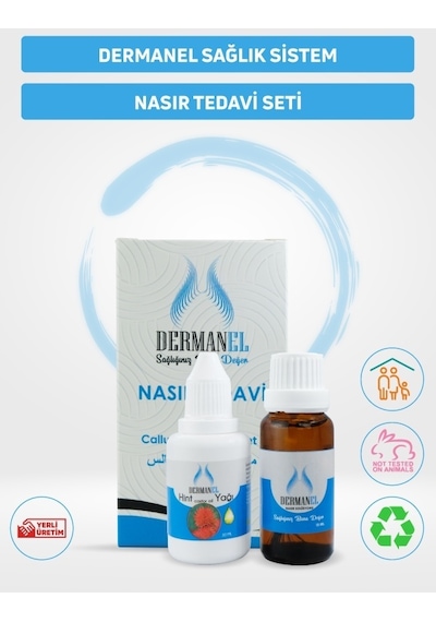 Dermanel Ayak Bakım Spreyi 100 ML + Dermanel Nasır Seti 45 ML