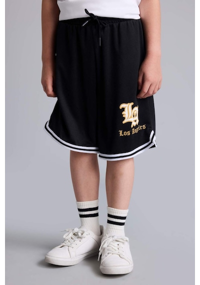 Defacto Nba Los Angales Lakers Lisanslı Mesh Forma Kumaş 2li Mor Beyaz Takım Erkek Çocuk G9920a826hswt36 Beyaz-wt36