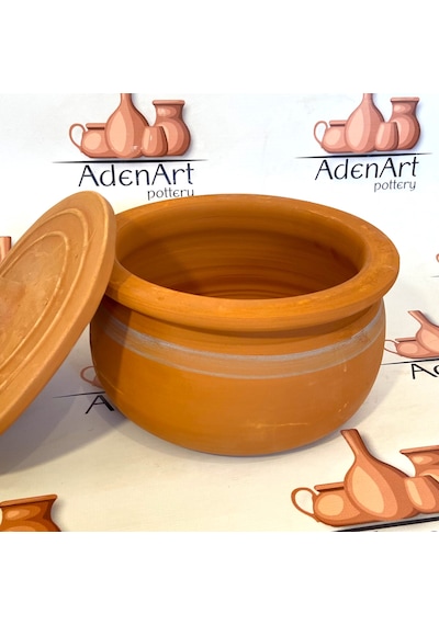 Doğal Toprak Yoğurt Mayalama Güveci Kapaklı 3,5l 25 Cm