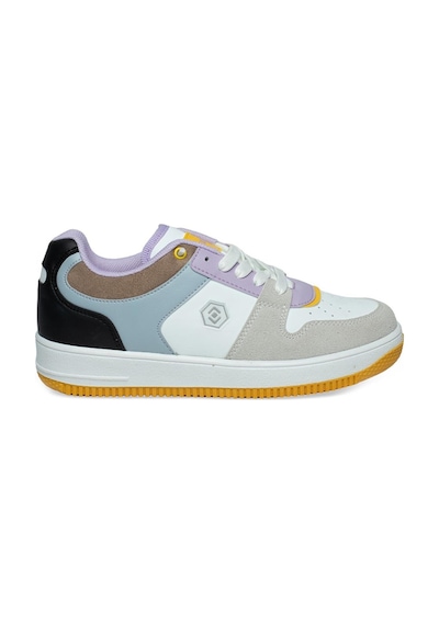 Lambırlent 2100 Klasik Sneaker Spor Ayakkabı Beyaz Lila