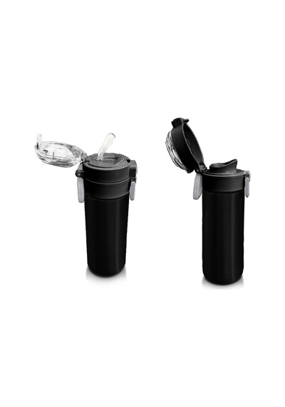 Coral High 500 Ml Paslanmaz Çelik Okul Termosu/suluk/matara - Erkek Çocuk - Siyah - Sızdırma Yapmaz Çok Renkli