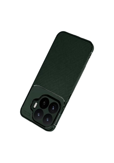 Newface Xiaomi Mi 17t Auto Focus Karbon Kapak - Koyu Yeşil