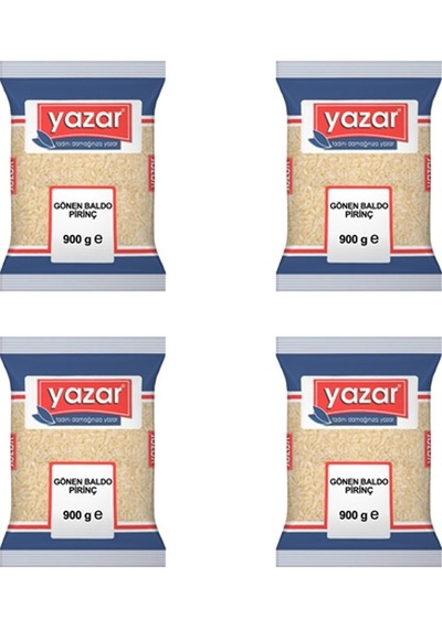 Yazar Gönen Baldo Pirinç 4 x 900 G