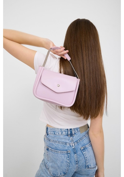 Shule Bags Soshe El Ve Çapraz Çanta Lila Lila