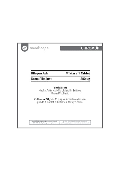 Smart Caps Chromup 180 Tablet
