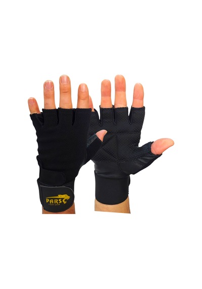 Pars Rody Bilek Bandajlı Ağırlık Body Fitness Eldiveni Prs-2601 Siyah