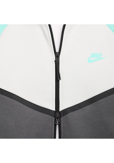 Nike Tech Fleece Fz Windrunner Hoodie Erkek Sweatshirt-sportxoutlet Gri - Beyaz