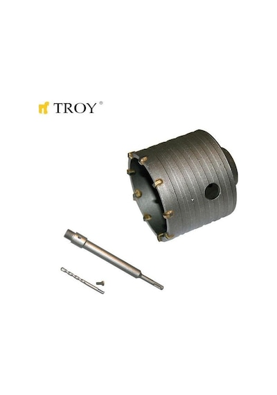 Troy 27469 Elmas Beton Panç 100mm + Adaptör 250mm