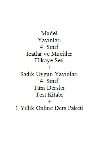 4. Sınıf Hikaye Kitabı Seti Model Yayınları İcatlar ve Mucitler Yeni + Sadık Uygun Yayı Dersler Test Okul Çocuk Kitapları 33292736