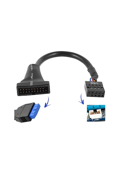 BK Teknoloji Usb 3.0 To Usb 2.0 Dönüştürücü Kablo BK Teknoloji Usb 3.0 To Usb 2.0 Dönüştürücü Kablo