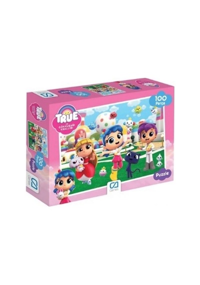 True Eğitici Puzzle 100 Parça
