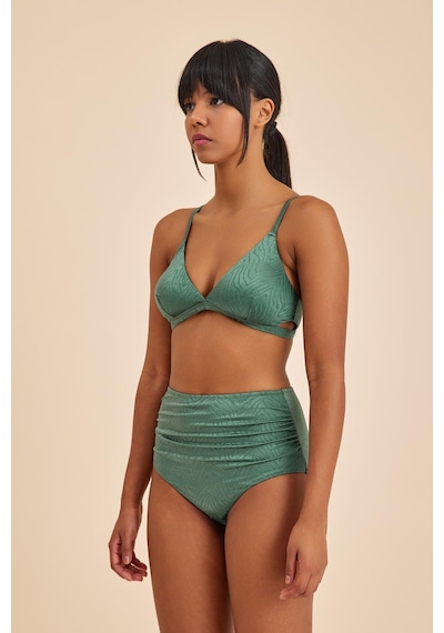 Amarelle Bali Yeşil Yüksek Belli Toparlayıcı Bikini Alt Yeşil