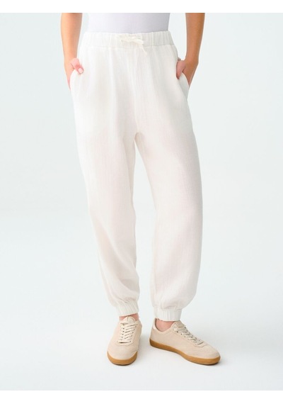 LOFT Regular Fit Kadın Pantolon Lf2031406 Q1.v1 Beyaz