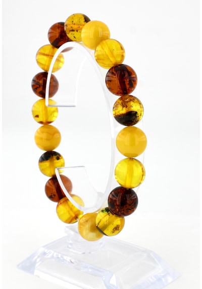 Kehribar Bileklik Kure Tasarım Ambergold Blk23-95 Çok Renkli