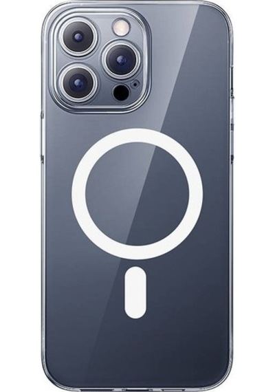 Baseus Apple Uyumlu iPhone 15 Pro Max Os-lucent Magsafe Telefon Kılıfı Şeffaf