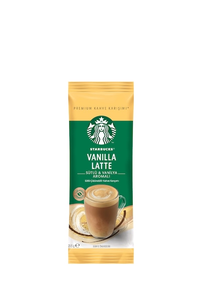 Starbucks Vanilla Latte Premium Kahve 10'lu Çözünebilir