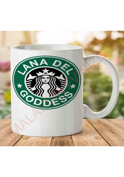 1-1119 Lana Del Rey Goddes İki Tarafı Baskılı Kupa Bardak.jpg